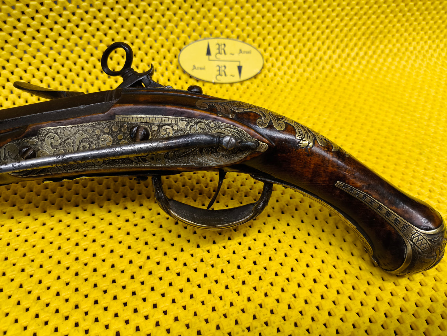 Importante Pistola Antica del 700