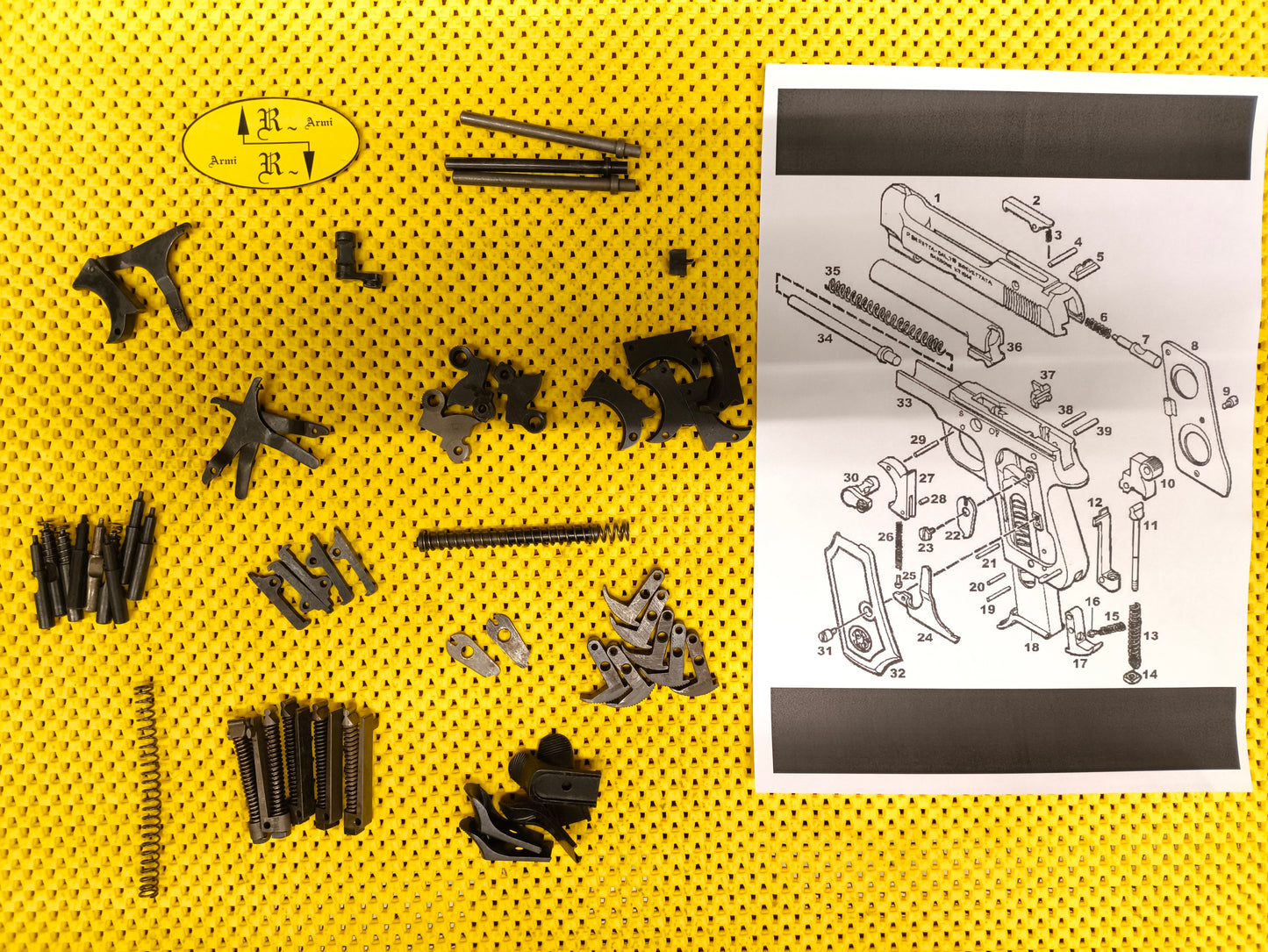 Ricambi Beretta 34 e 35