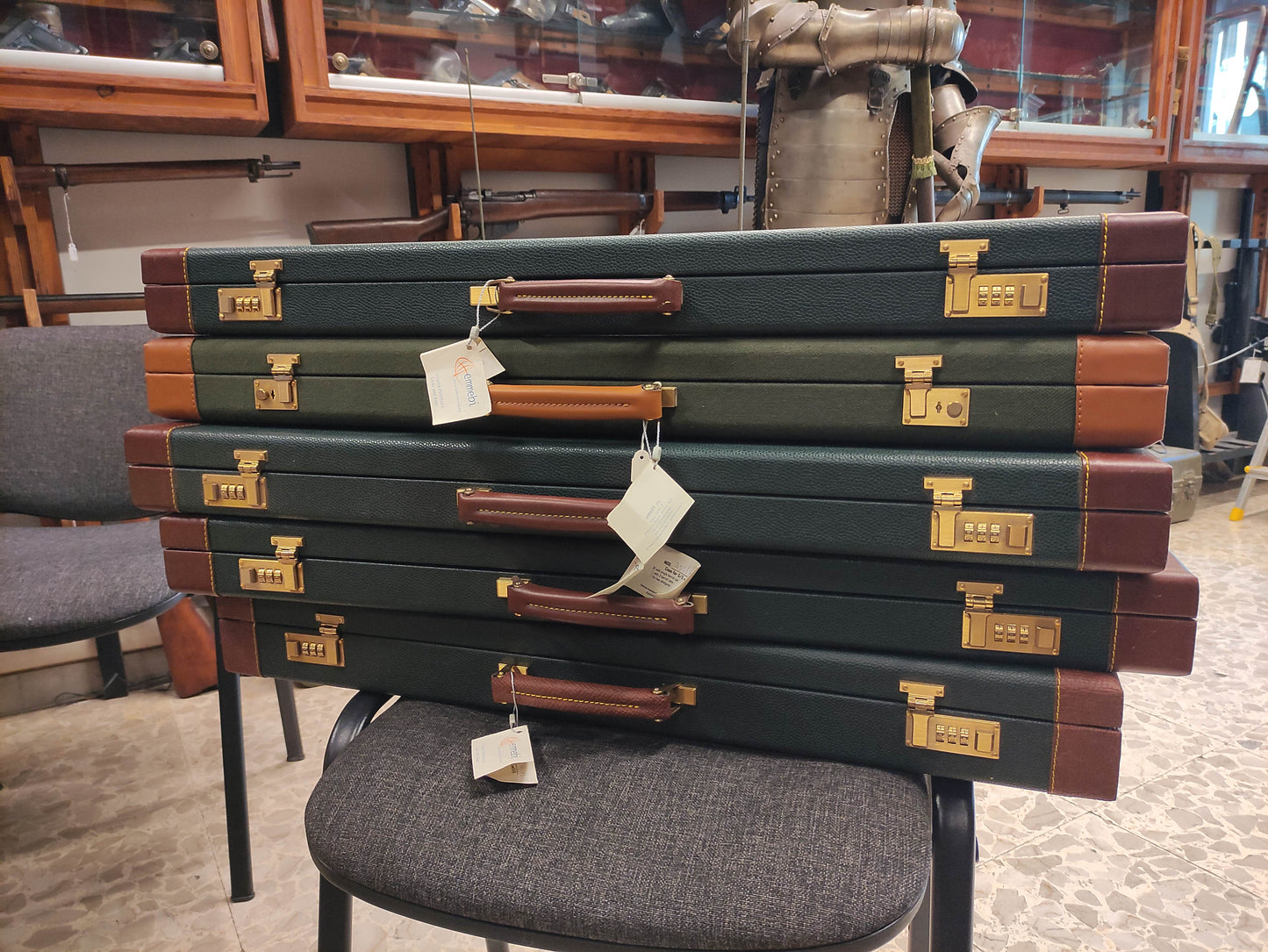 Valigette sovrapposto o doppietta