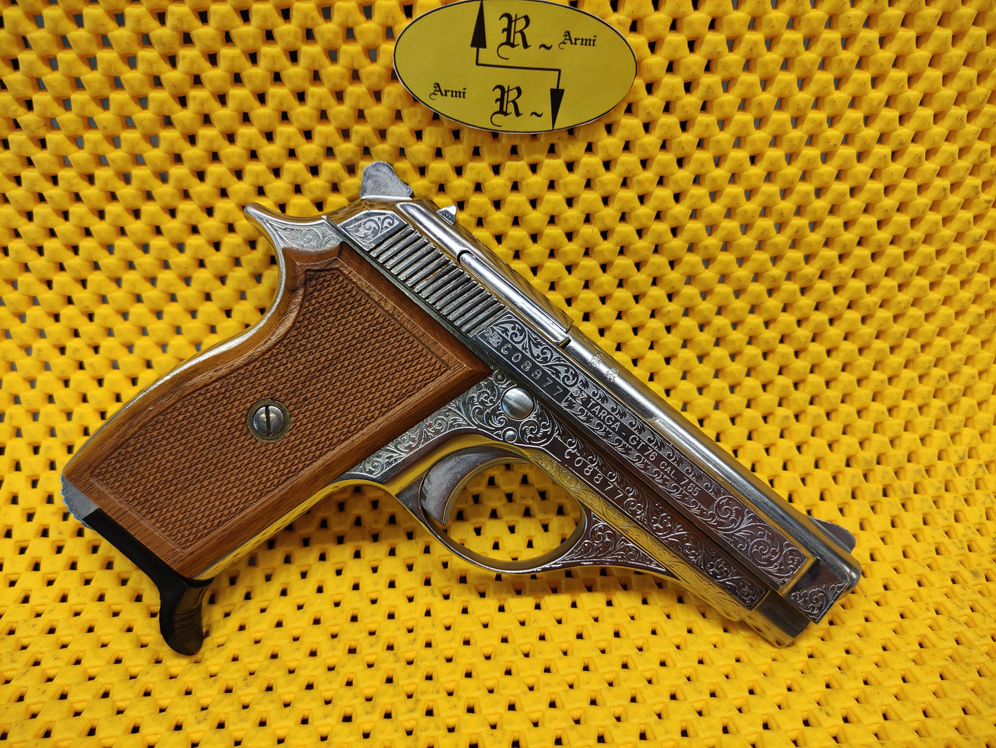 RENATO GAMBA Targa GT76 incisa