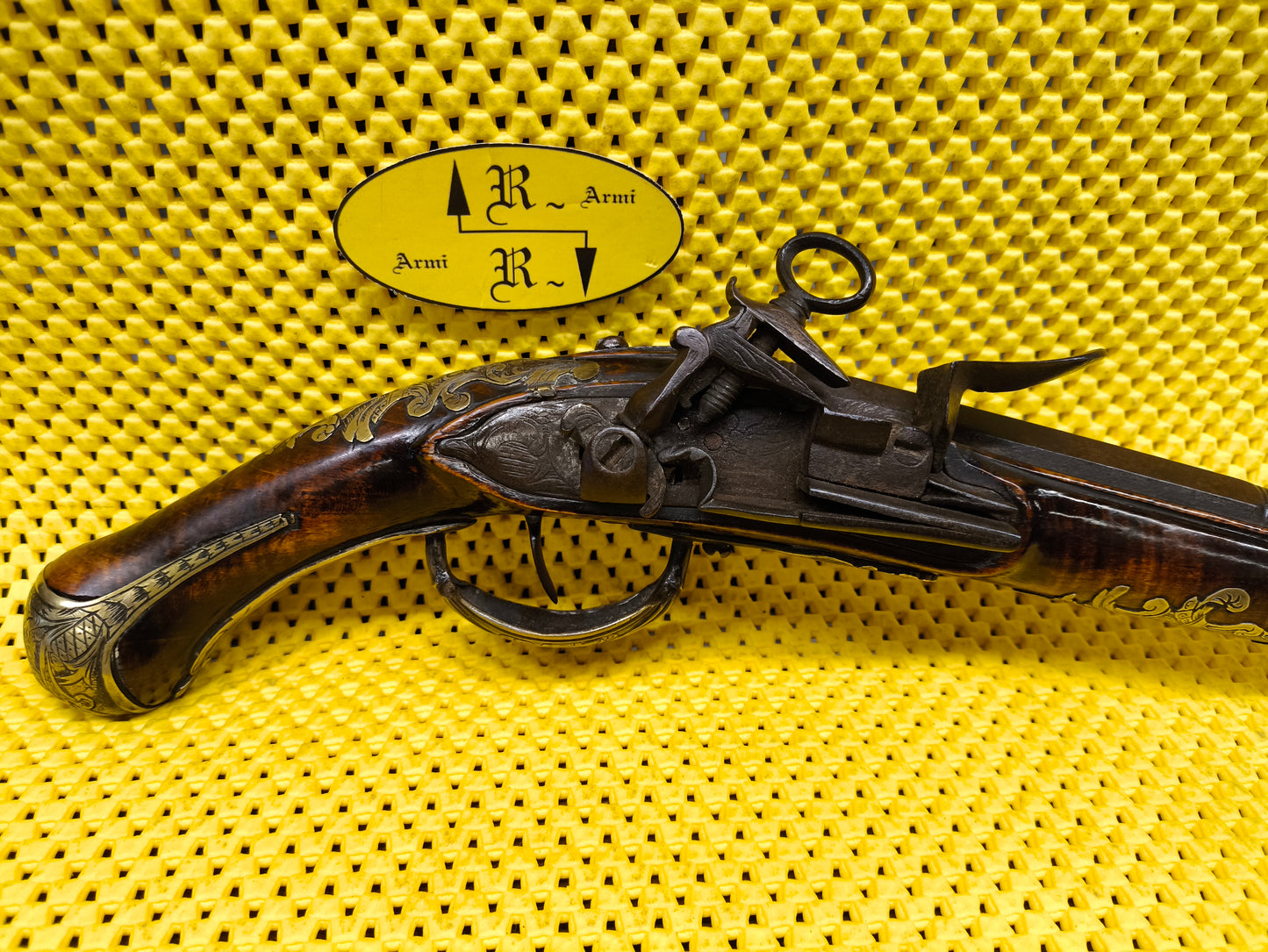 Importante Pistola Antica del 700