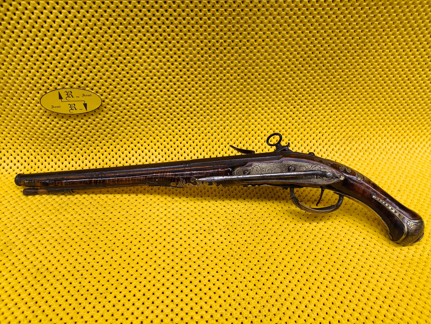 Importante Pistola Antica del 700