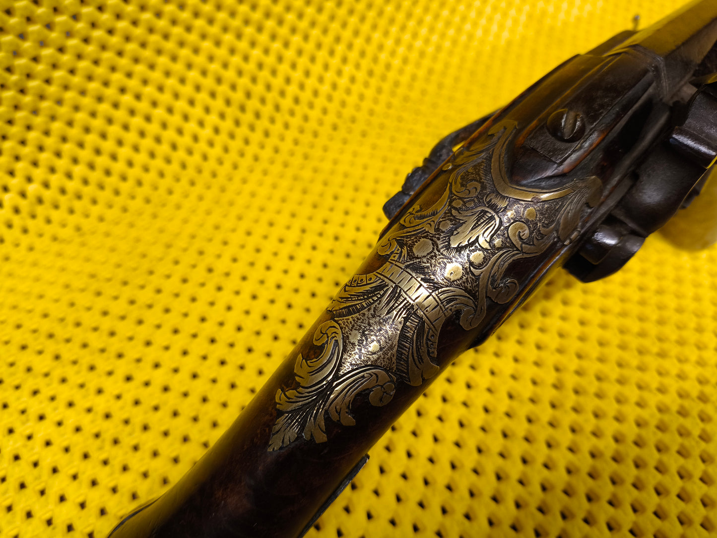 Importante Pistola Antica del 700